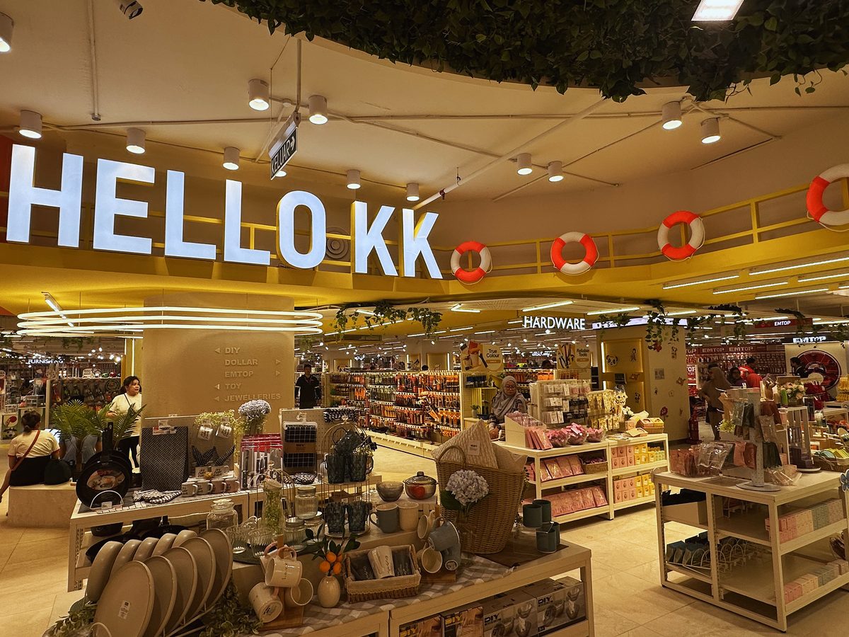 HELLO KK zone graphic at Imago